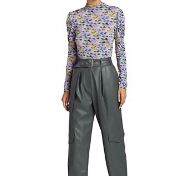 SIZE M TANYA TAYLOR ADONICA MULTICOLOR LONG SLEEVE - Picture 8 of 12